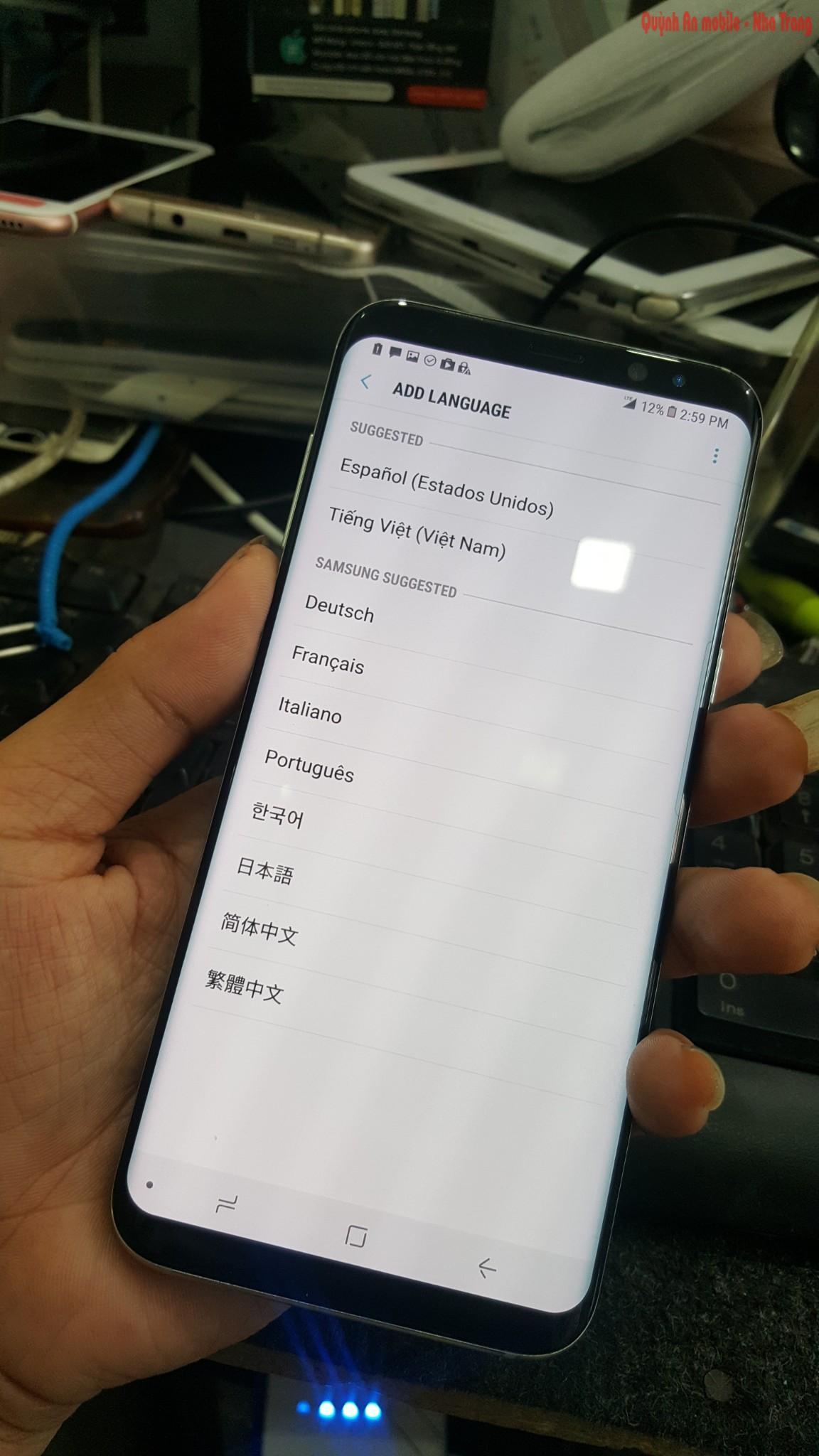 Mở mạng Samsung Galaxy S8 SM-G955U tại Nha Trang 6