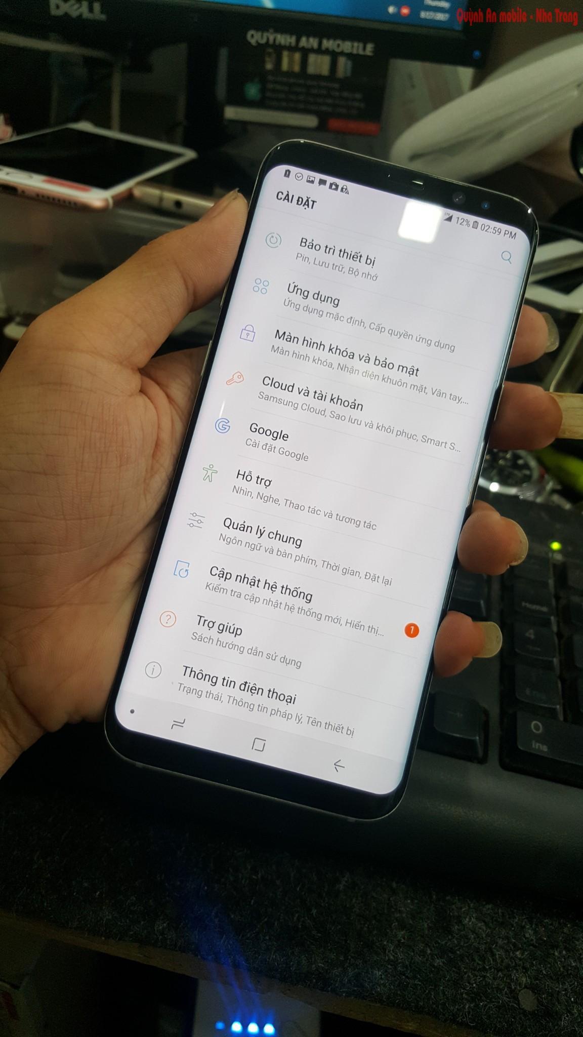 Mở mạng Samsung Galaxy S8 SM-G955U tại Nha Trang 7