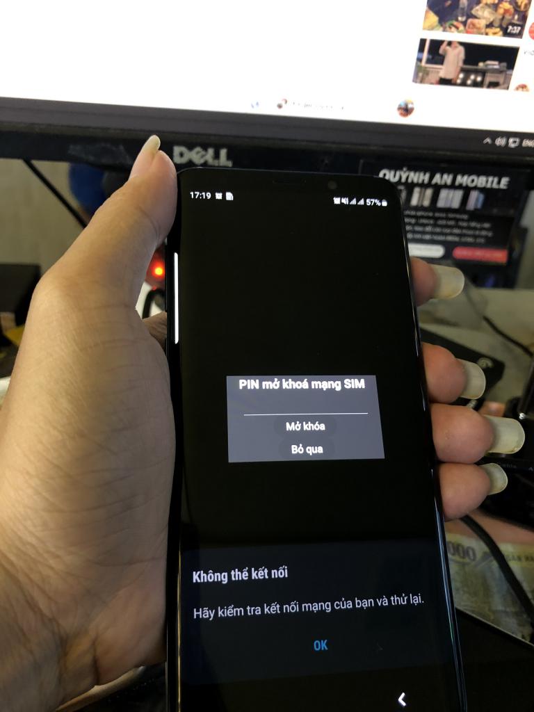 Mở mạng samsung galaxy s9 plus Sm-G965F tại Nha Trang 1