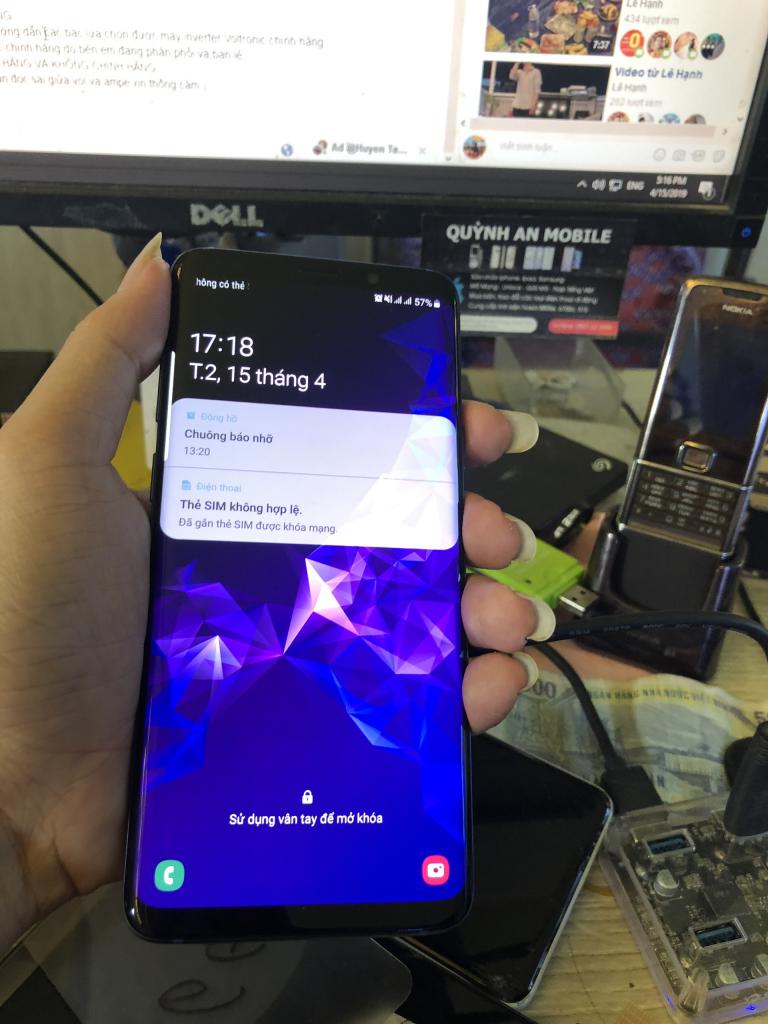 Mở mạng samsung galaxy s9 plus Sm-G965F tại Nha Trang 2