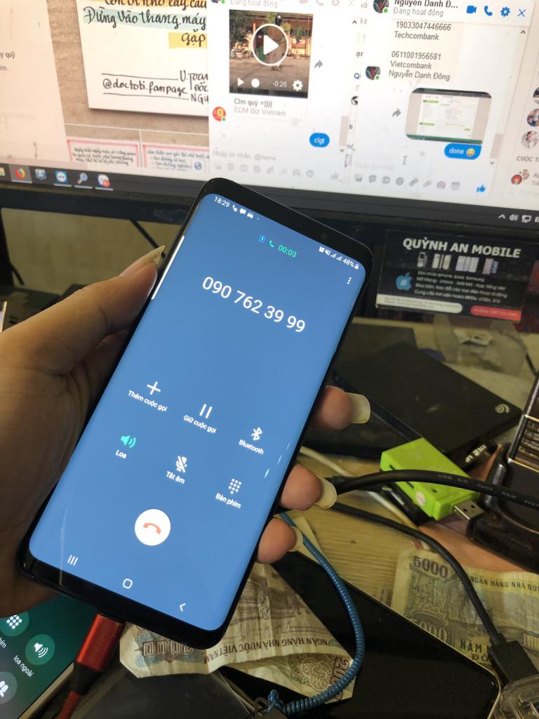 Mở mạng samsung galaxy s9 plus Sm-G965F tại Nha Trang 5