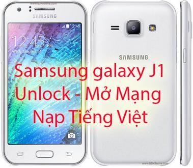 Mở mạng Samsung j100y