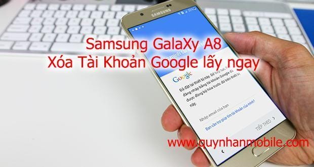 Samsung Galaxy A8 and google account