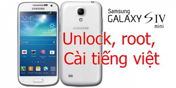 Unlock samsung galaxy S4 mini tại Nha Trang