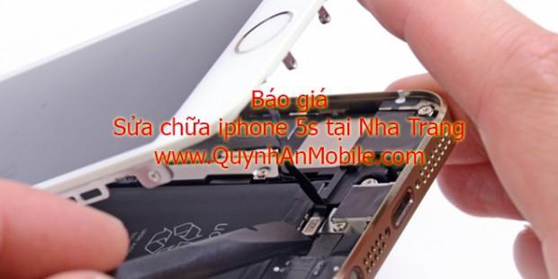 Báo giá sửa chữa iphone 5S tại Quỳnh An Mobile 14