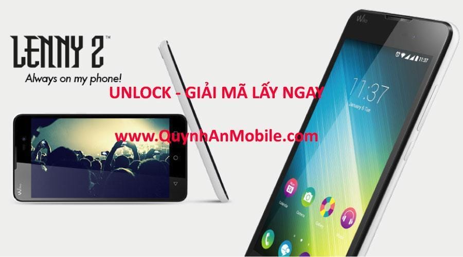 Unlock wiko lenny 2 nha trang