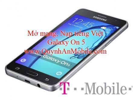 Unlock samsung galaxy On 5 tại Nha Trang