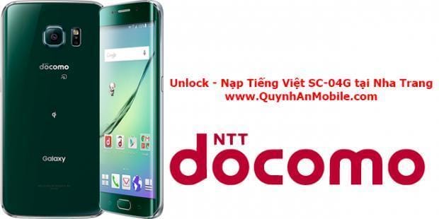 Cài tiếng Việt Samsung galaxy s6 docomo SC 04G tại Nha Trang 4