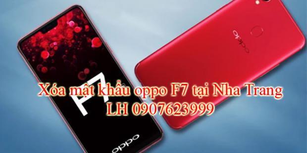 Xóa mật khẩu Oppo F7 tại Nha Trang 2