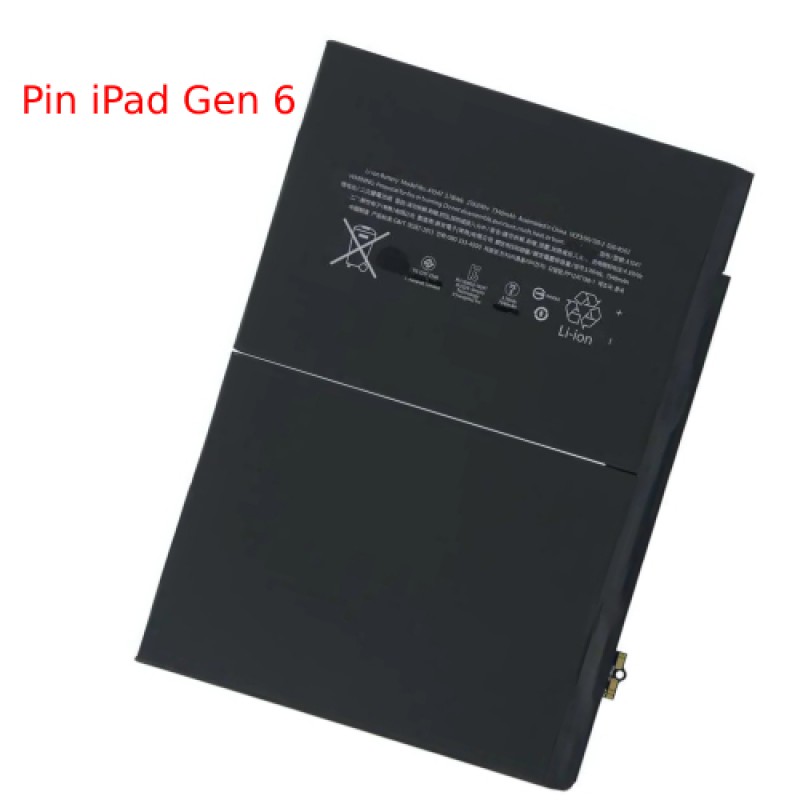 Thay Pin iPad Gen 6 (iPad 9.7 2018)